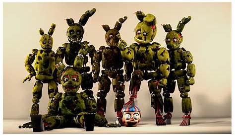 Which SFM SpringTrap Model Was Your Favorite? | Five Nights At Freddy's