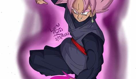 Goku Black Goku Black Rose Wallpaper Hd Dragon Ball Animasi Gambar