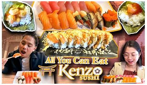All you can eat sushi for $13! : sushi