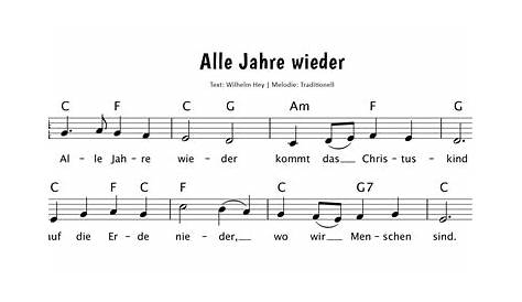 “Alle Jahre wieder” für Oboe solo | inkl. Aufnahme und Text - Music