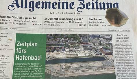 Allgemeine Zeitung Bingen Anzeigenannehmestellen in Bingen am Rhein