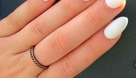 Almond Nails Designs White 45 Elegant And Chic Acrylic For Summer 2021