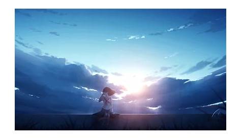 Fond Cran Pc 4k Anime Af67 Mountain Art Illust Anime Peaceful - Anime