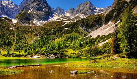 Alpen Landschaft Foto & Bild | landschaft, berge, hütten u. wege Bilder