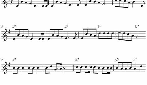 Jingle bells Sheet music for Alto Saxophone, Tenor Saxophone Download