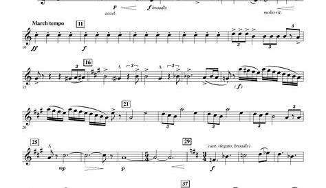 Music from Star Wars The Force Awakens Eb Alto Saxophone 2 Sheet