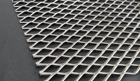 Galvanized Diamond / Hexagonal /Aluminum Expanded Metal Wire Mesh Panel