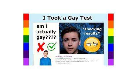 Am I Gay Quiz Lol Taking zes?? YouTube