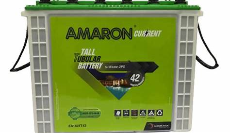 Amaron Inverter Battery Price List 145AH Tall Tubular In India