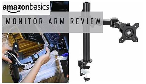 Amazon Basics Monitor Arm Manual Amazonbasics Brand Products