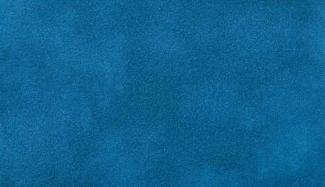 Blue Faux Suede Fabric / Microsuede / Suedette / Vegan Suede Half