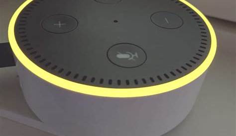 Amazon Echo Light Ring Yellow Flashing How To Turn It Off