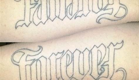 #soloinktattoos #tattoosbyoc #ambigram #family #forever | Ink tattoo