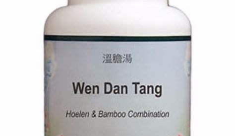 Wen Dan Tang (Hoelen & Bamboo Combination): Granule (Formula)
