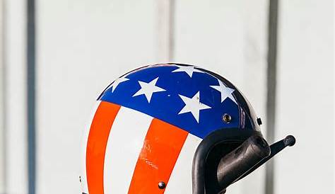 USA Flag Motorcycle Helmet with American Eagle DOT Shorty Half Biker S