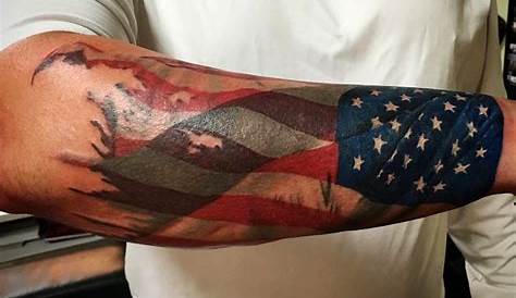 American Flag Forearm Tattoo Designs, Ideas and Meaning - Tattoos For You