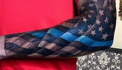 Top 60 Best American Flag Tattoos For Men - USA Designs