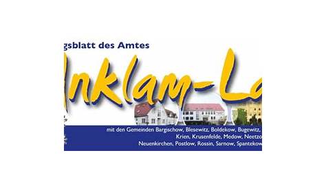 Amtsblatt 2020 – Homepage Amt Anklam-Land