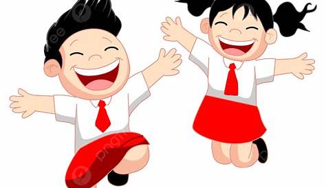 Gambar Anak Sd Belajar Kartun Png / Premium Vector School Girl Student