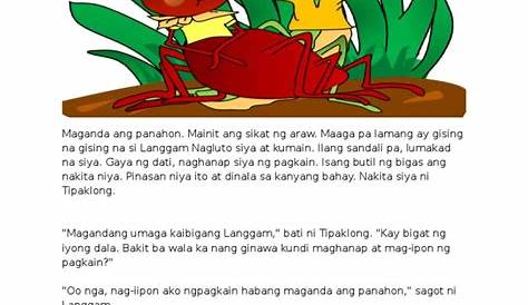 Si Langgam at si Tipaklong — a Filipino book for kids – Adarna House