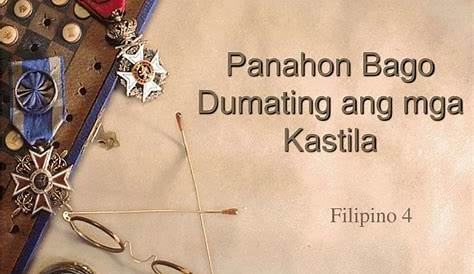 Kultura Ng Pilipinas Bago Dumating Ang Mananakop