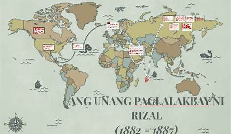 Kabanata 5 - Ang Unang Pangingibang Bansa ni Rizal.pptx - ANG UNANG