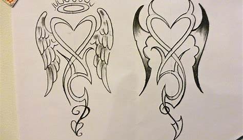 Devil Angel Drawing at GetDrawings | Free download