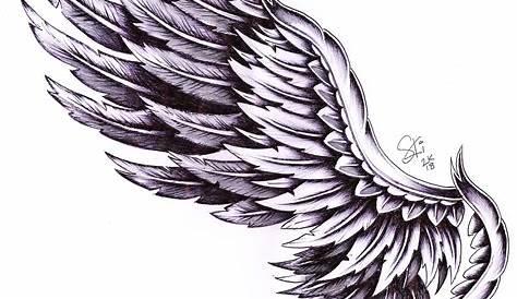 Angel wings tattoo design by JerryDD214 on DeviantArt