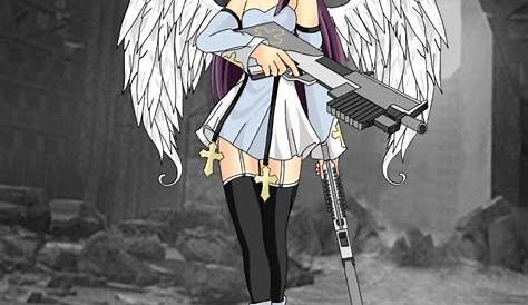 Angel with a Shotgun by Annachuu on DeviantArt
