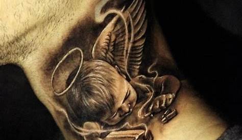 Pin de Eleven Charlie em Ink | Tatuagem de anjo, Querubim tatuagem