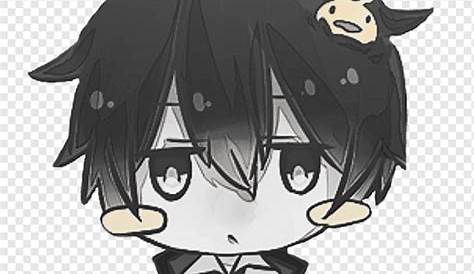 draw chibi boy black dark - Google Search