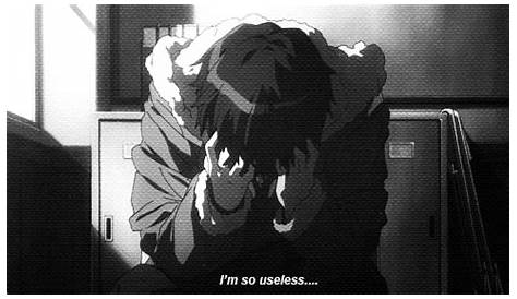 Depressed Anime Boy Gif posted by Christian Garrett