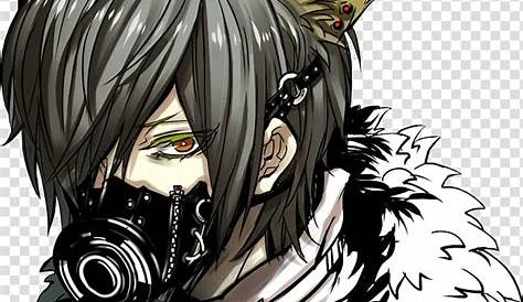 Hd Wallpaper Black Hair Hoodie Mask Anime Boy / Masked Anime Boy Anime