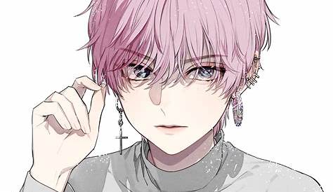 Pin by Aemita on Anime guys | Anime boy, Cute anime boy, Pink hair anime