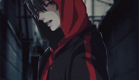 anime guy in a hoodie