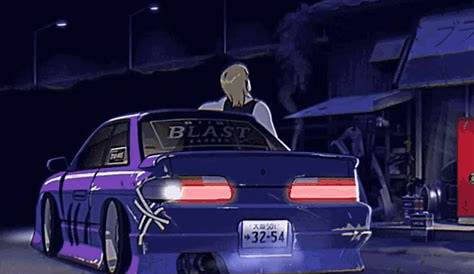 Drifting Car GIF - Drifting Car Anime - Discover & Share GIFs