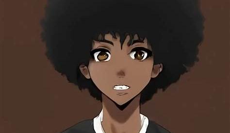 Black haired man anime character, Aaron McGruder Huey Freeman The