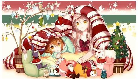 Anime Christmas Wallpaper HD - WallpaperSafari