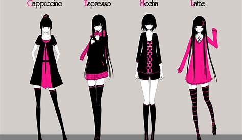 Anime Girl Dress Designs