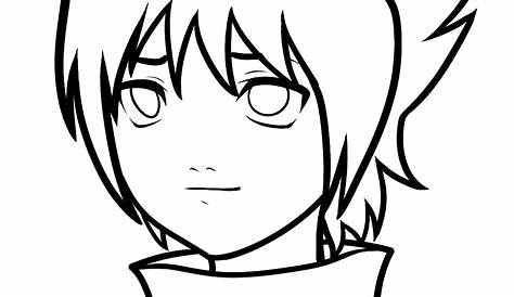 Anime Boy Face Drawing Step By Step - Images Gallery
