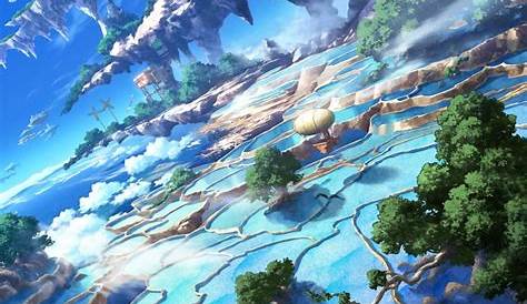 Fantasy World, Background, Anime Background, Anime Scenery, Visual