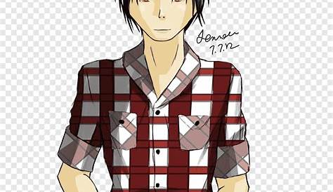 Japanese Anime Cartoon Male Youth Character Hairstyle, Japanese Drawing