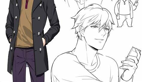 Twitter | Anime poses reference, Cute boy drawing, Anime boy sketch