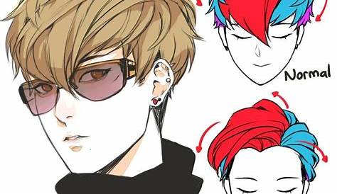 Male hair reference … | Drawings, Guy drawing, Anime drawings