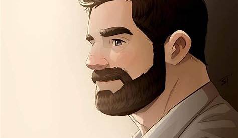 Anime Man With Beard Drawing : Learn how to draw man with beard
