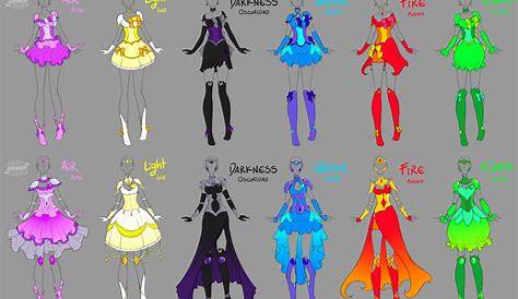 Pin by Maisu마이즈 on Magical (Girl) | Anime outfits, Character outfits
