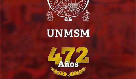 UNMSM celebra hoy su 471° aniversario de fundación (1551-2022) y