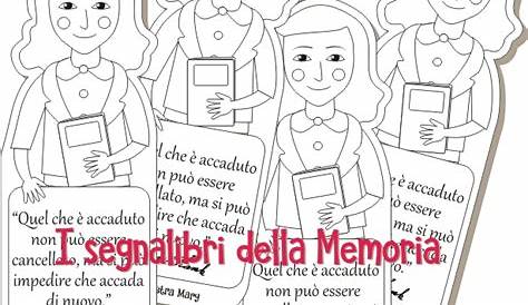 I segnalibri della Memoria | Maestra Mary