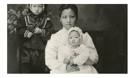 Anna May Wong and brothers Frank and Roger Wong.