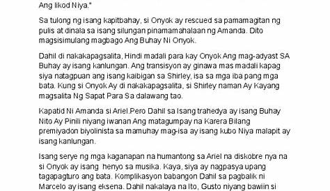 Pagbubuod Ng Artikulo Docx Pagbubuod Ng Artikulo Humanap Ka Ng Artikulo